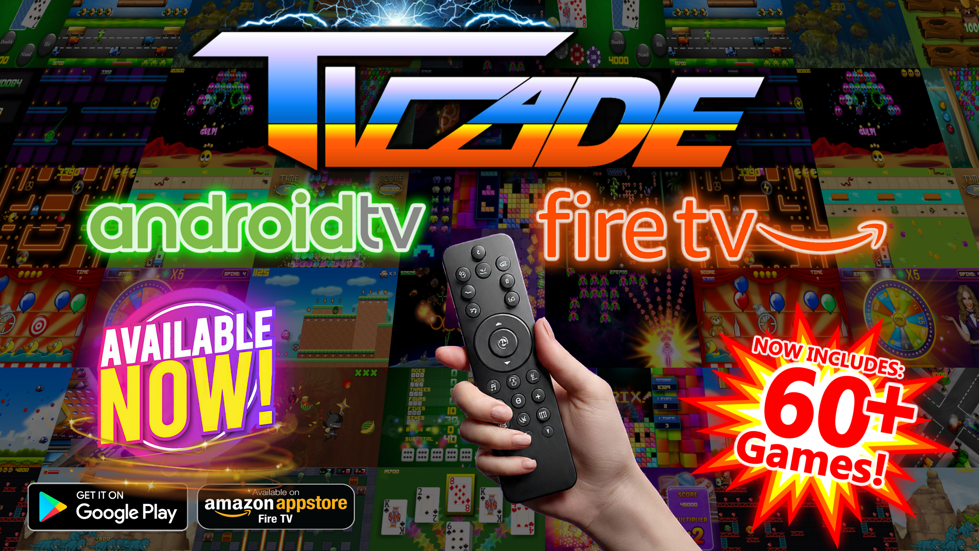 TVcade | Android TV | Fire TV | Arcade